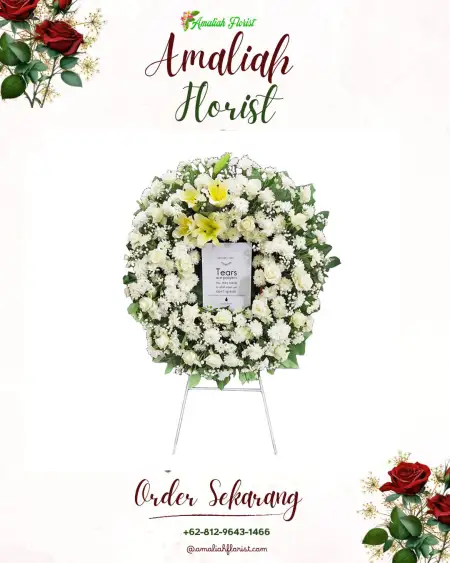 Krans Bunga Duka pasirwangi